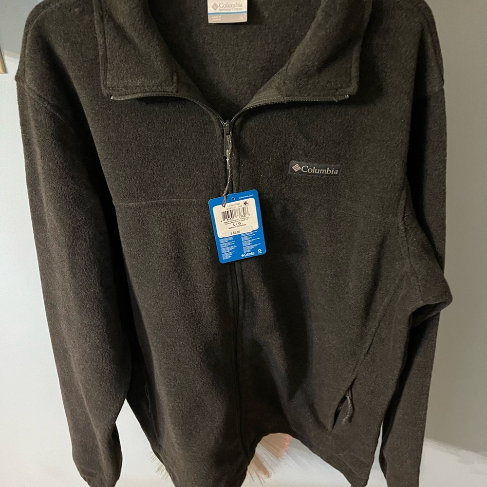 Columbia men’s Steens Mountain  Full Zip Jacket Size Large. NWT! - Picture 2 of 11